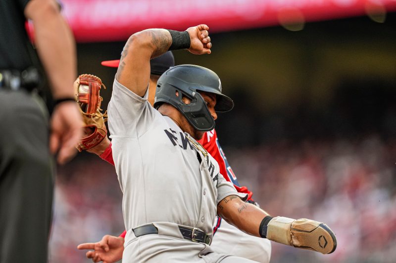 Watch: Braves outfielder makes one of the best throws you’ll ever see
