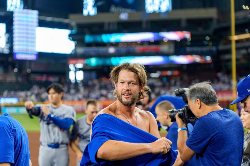 Clayton Kershaw savors 14th and final division title with Dodgers