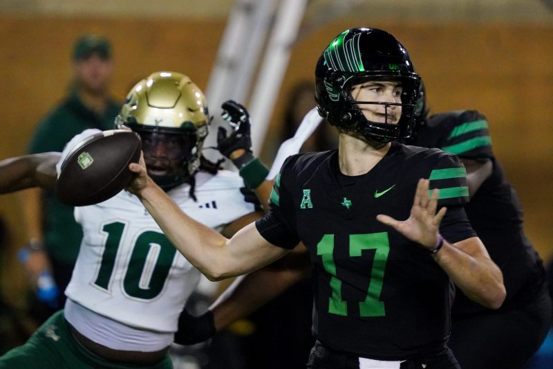 How North Texas QB went from HS backup to nation’s leading passer