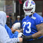 Dion Dawkins is a Jared Verse fan after Bills-Browns joint practices