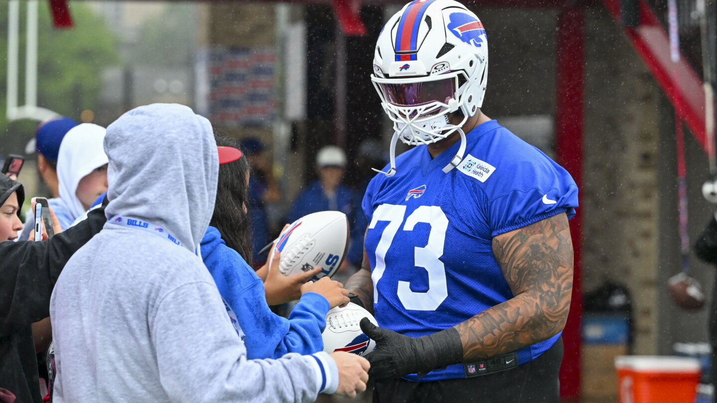 Dion Dawkins is a Jared Verse fan after Bills-Browns joint practices