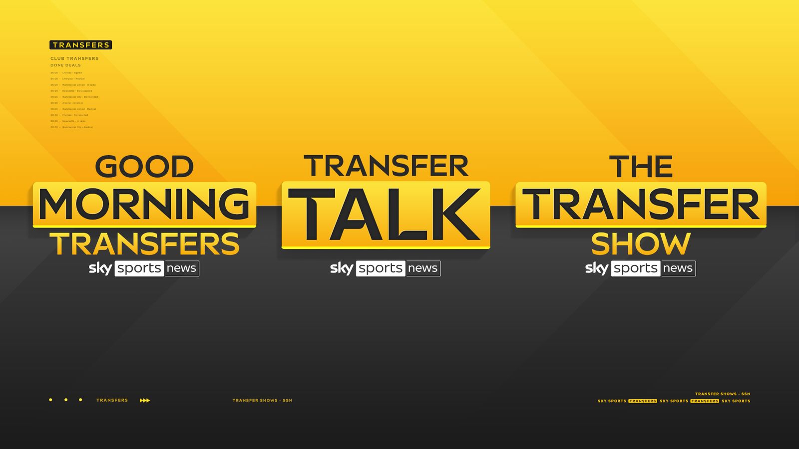 FREE STREAM: Transfer Talk on Sky Sports News - Latest football transfer news, updates and rumours | Football News