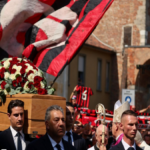 Franco Baresi: Mourners line streets for funeral of AC Milan legend