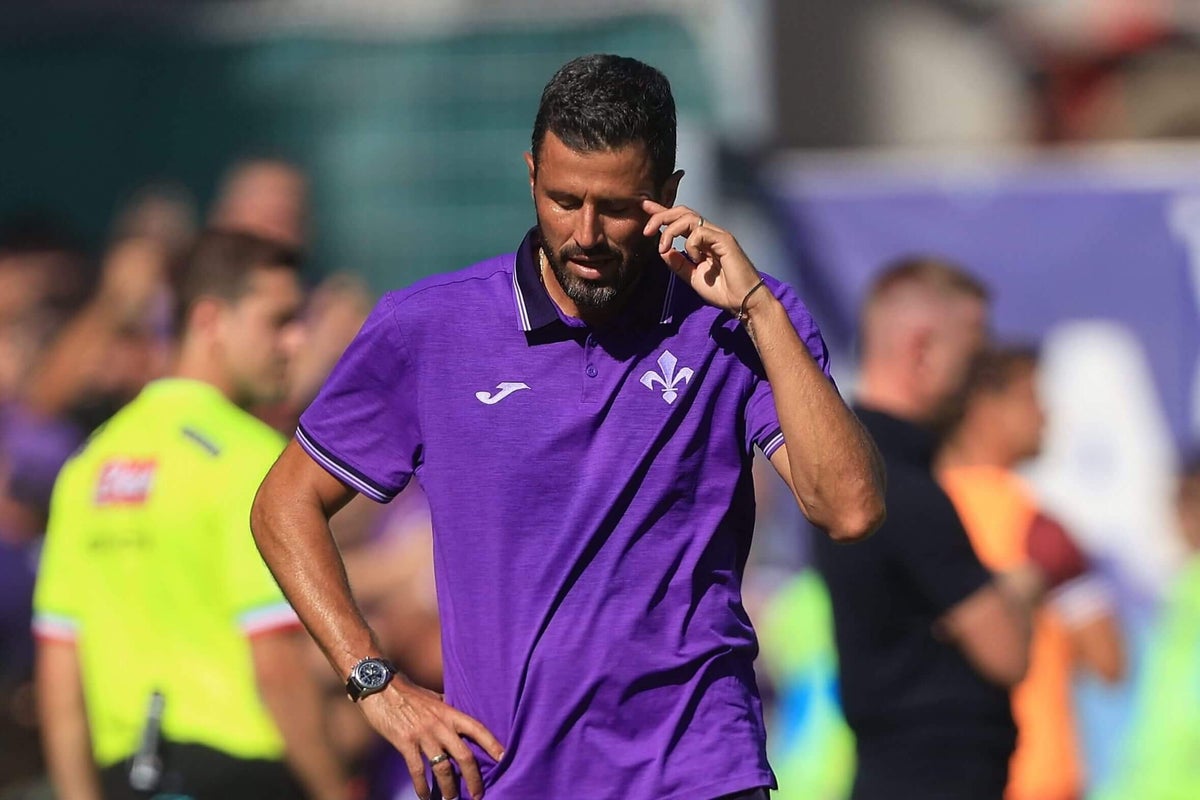 Fiorentina’s Fabio Grosso first head coach sacking in Europe’s top leagues of 2026-27