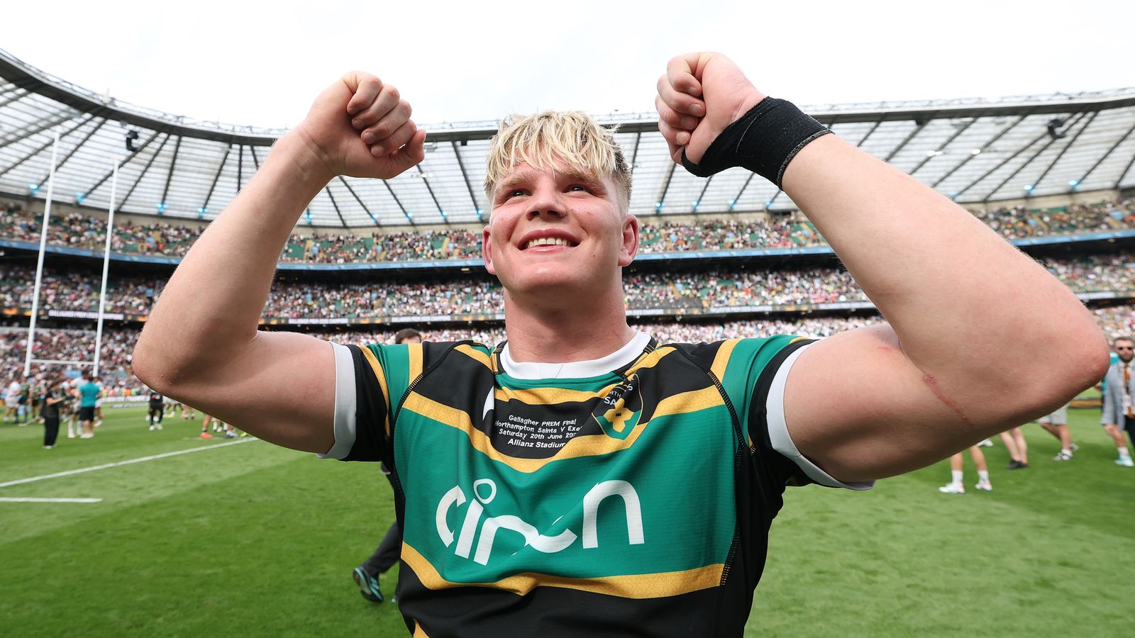 Henry Pollock as signed a new multi-year deal with Northampton Saints
