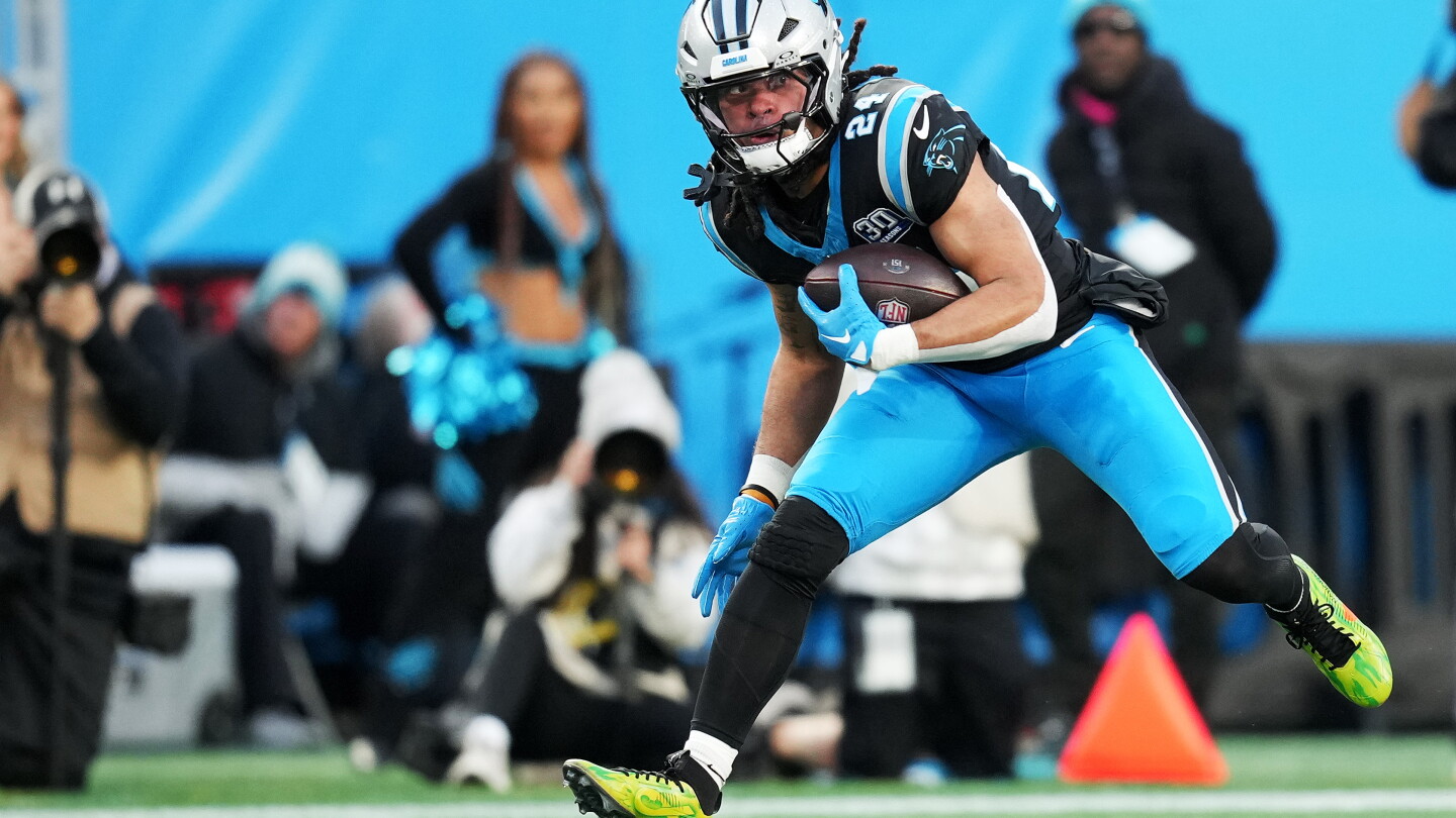 Panthers RB Jonathon Brooks needs surgery, out at least six weeks