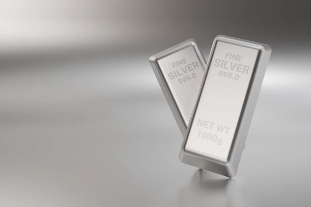 Silver prices turn negative leading up to CPI report