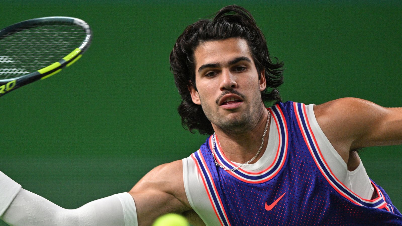 Carlos Alcaraz was dumped out in the third round of the Shanghai Masters as Zizou Bergs recorded the biggest win of his career